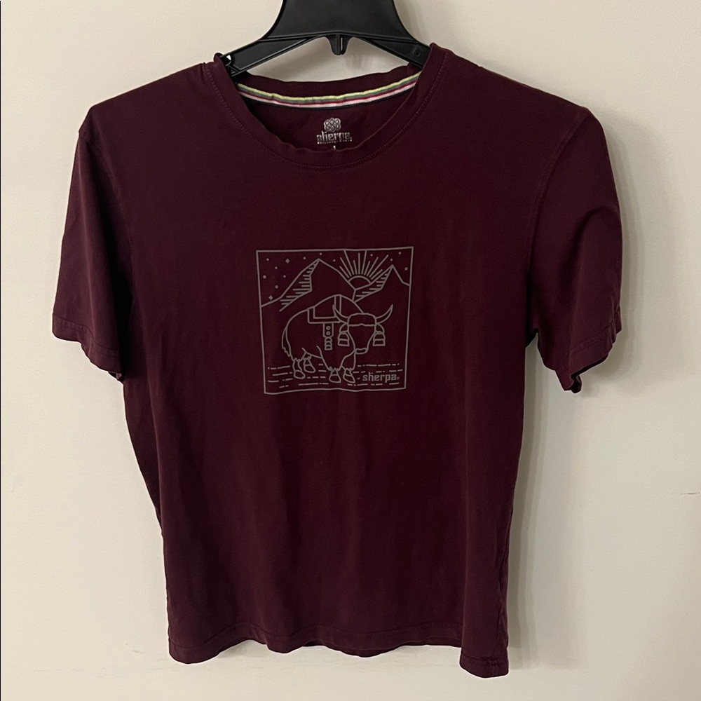 Sherpa Adventure Gear Short Sleeve Tee - Maroon